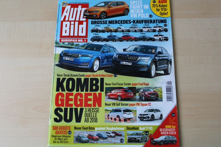 Deckblatt Auto Bild (24/2017)